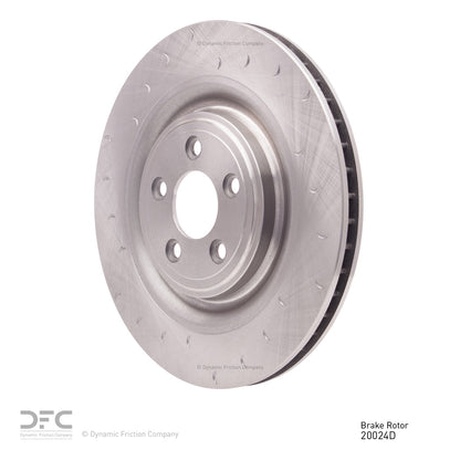 Dynamic Friction Company Disc Brake Rotor 610-20024D