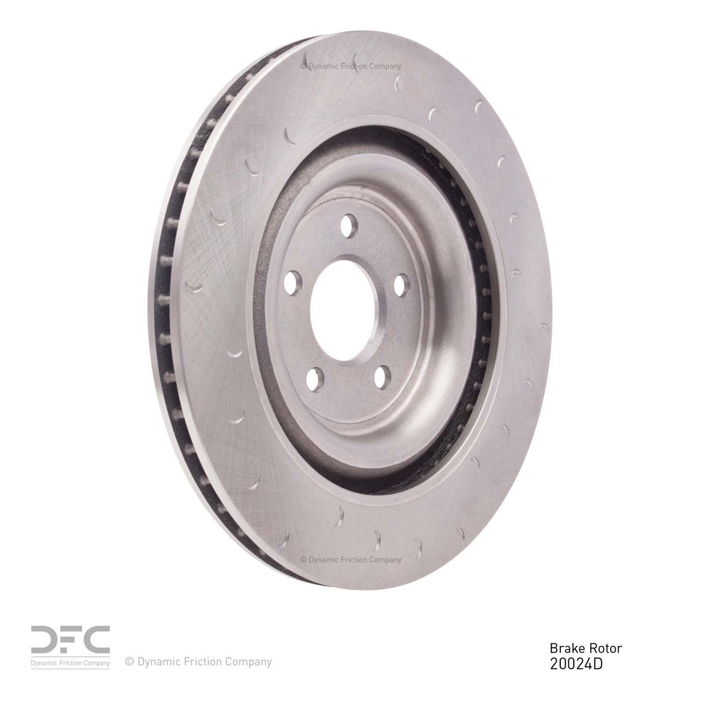 Dynamic Friction Company Disc Brake Rotor 610-20024D