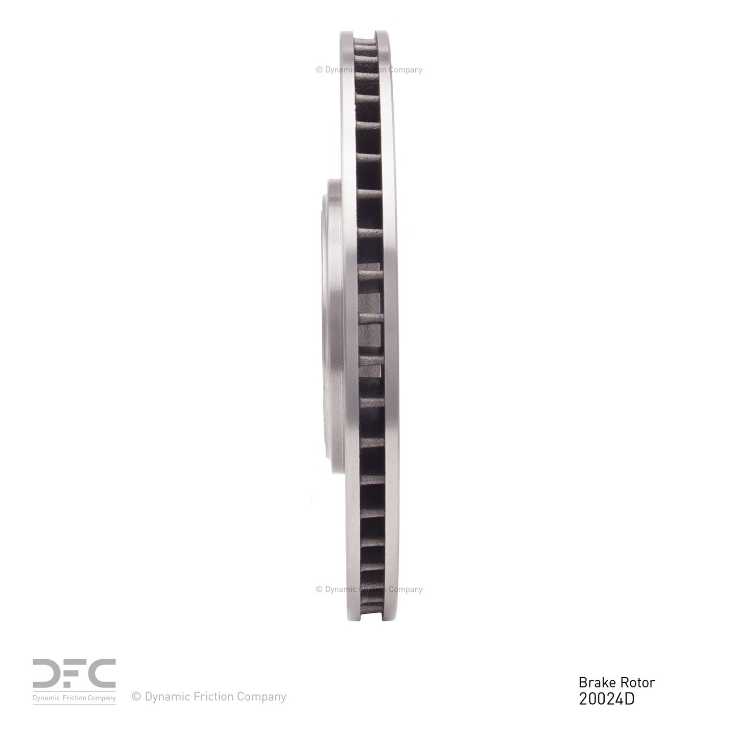 Dynamic Friction Company Disc Brake Rotor 610-20024D