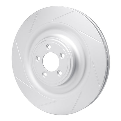 DFC 08-09 Jaguar XKR Right Front GeoSPEC Coated Rotor - Slotted 614-20021D