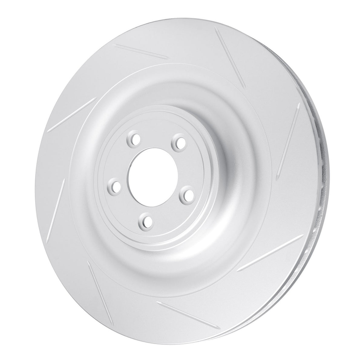 DFC 08-09 Jaguar XKR Left Front GeoSPEC Coated Rotor - Slotted 614-20022D