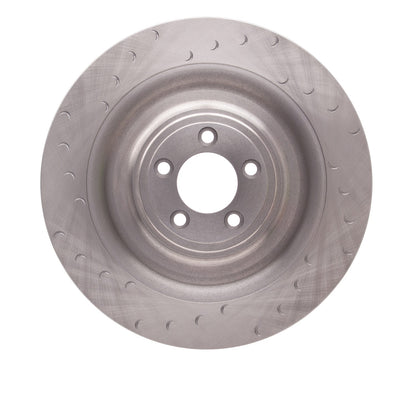 DFC 08-09 Jaguar XKR Left Front GeoSPEC Coated Rotor - Slotted 614-20022D