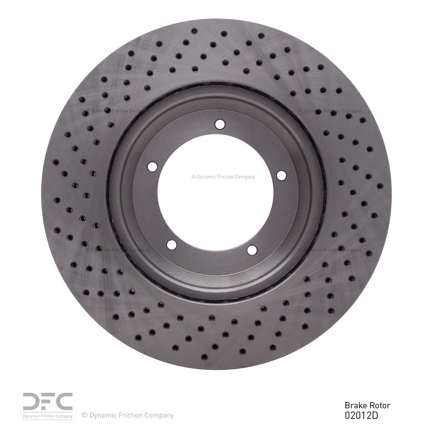 Dynamic Friction Company Disc Brake Rotor 620-02012D
