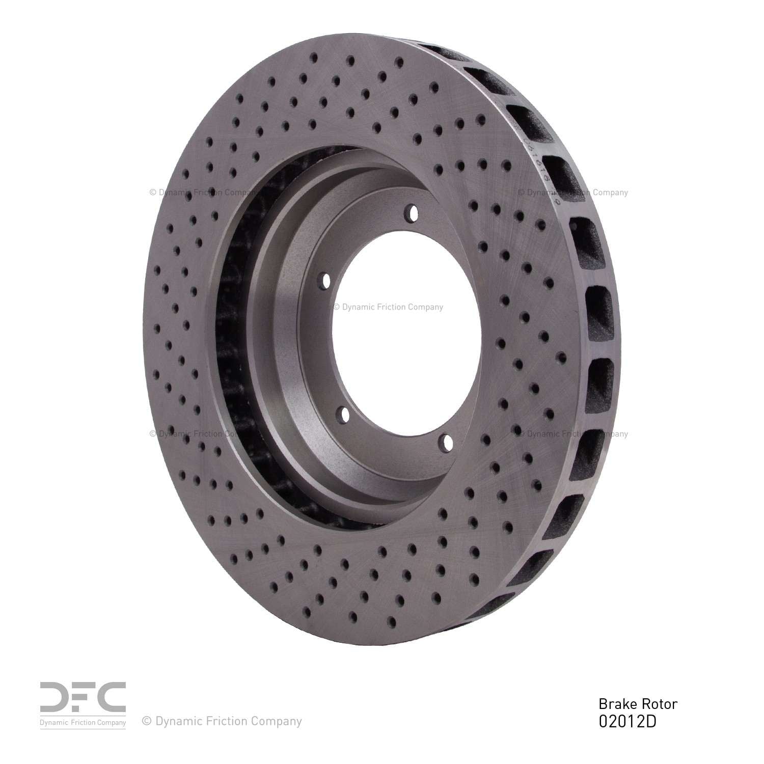 Dynamic Friction Company Disc Brake Rotor 620-02012D