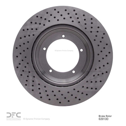 Dynamic Friction Company Disc Brake Rotor 620-02013D