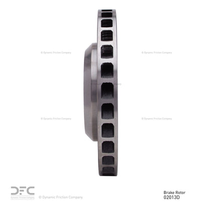 Dynamic Friction Company Disc Brake Rotor 620-02013D