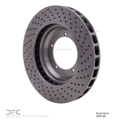 Dynamic Friction Company Disc Brake Rotor 620-02013D