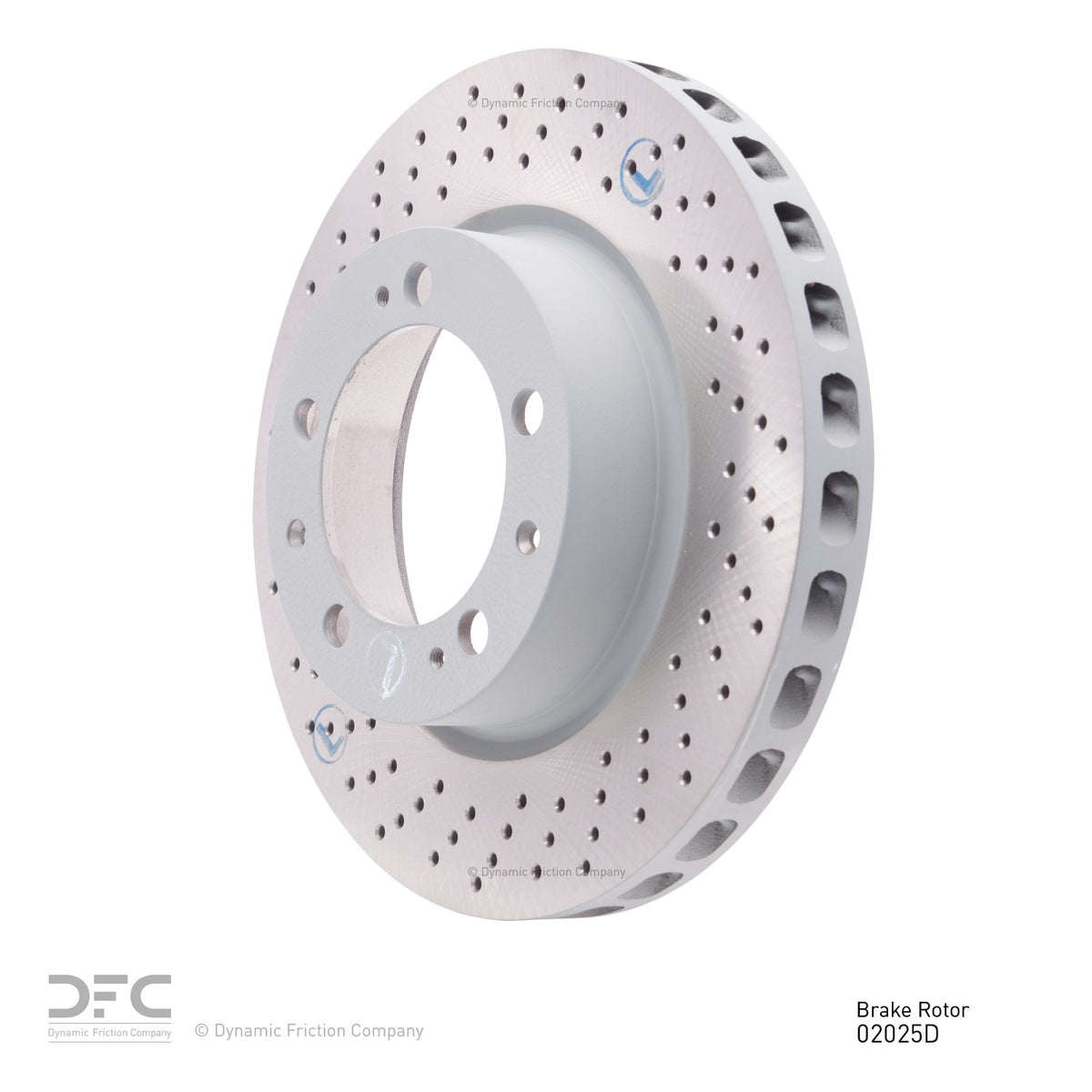 Dynamic Friction Company Disc Brake Rotor 620-02025D