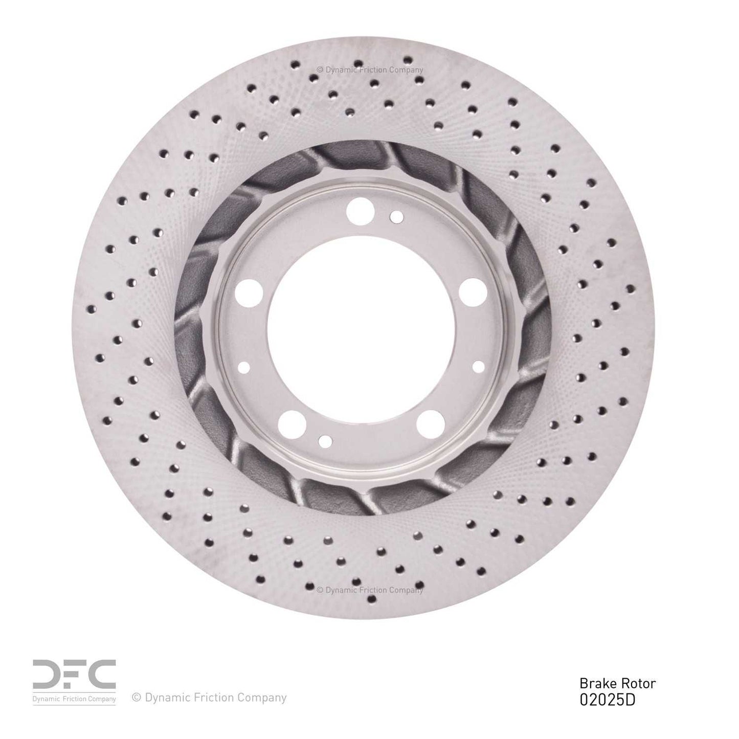 Dynamic Friction Company Disc Brake Rotor 620-02025D
