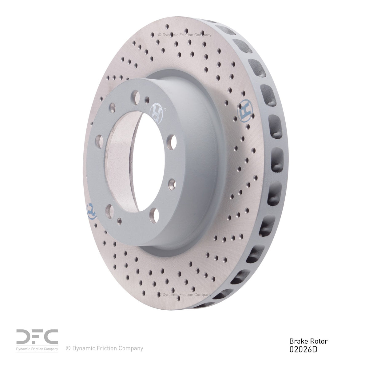 Dynamic Friction Company Disc Brake Rotor 620-02026D