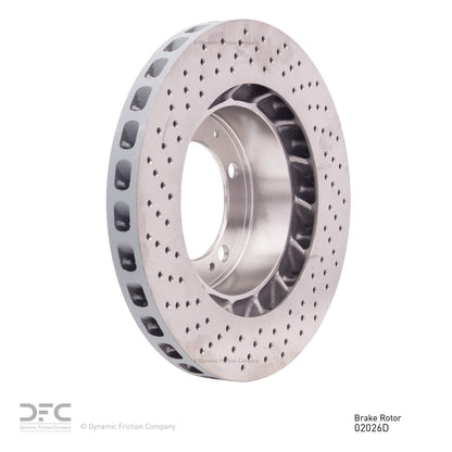 Dynamic Friction Company Disc Brake Rotor 620-02026D