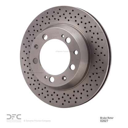 Dynamic Friction Company Disc Brake Rotor 620-02027