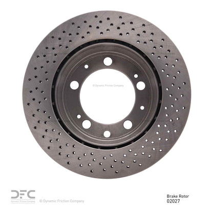 Dynamic Friction Company Disc Brake Rotor 620-02027