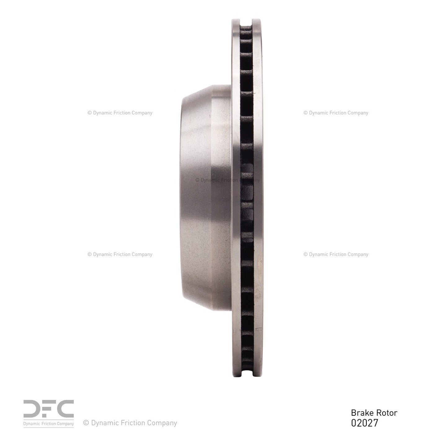 Dynamic Friction Company Disc Brake Rotor 620-02027
