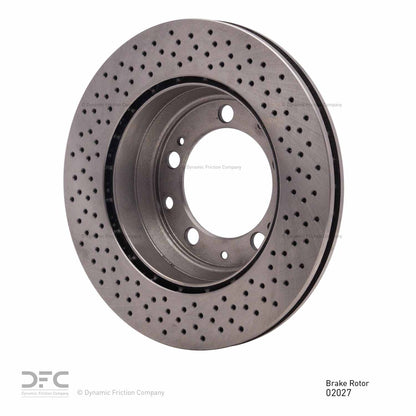 Dynamic Friction Company Disc Brake Rotor 620-02027