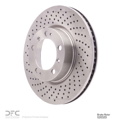 Dynamic Friction Company Disc Brake Rotor 620-02032D