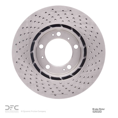 Dynamic Friction Company Disc Brake Rotor 620-02032D