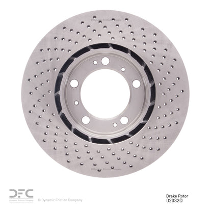 Dynamic Friction Company Disc Brake Rotor 620-02032D