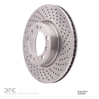 Dynamic Friction Company Disc Brake Rotor 620-02033D