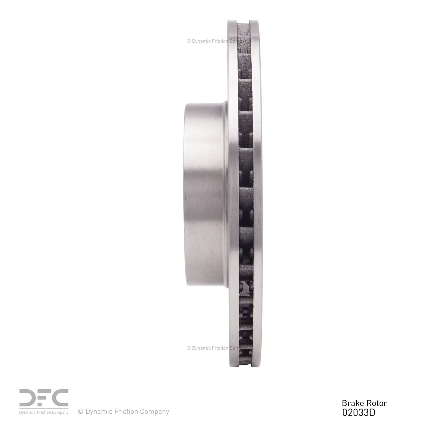 Dynamic Friction Company Disc Brake Rotor 620-02033D
