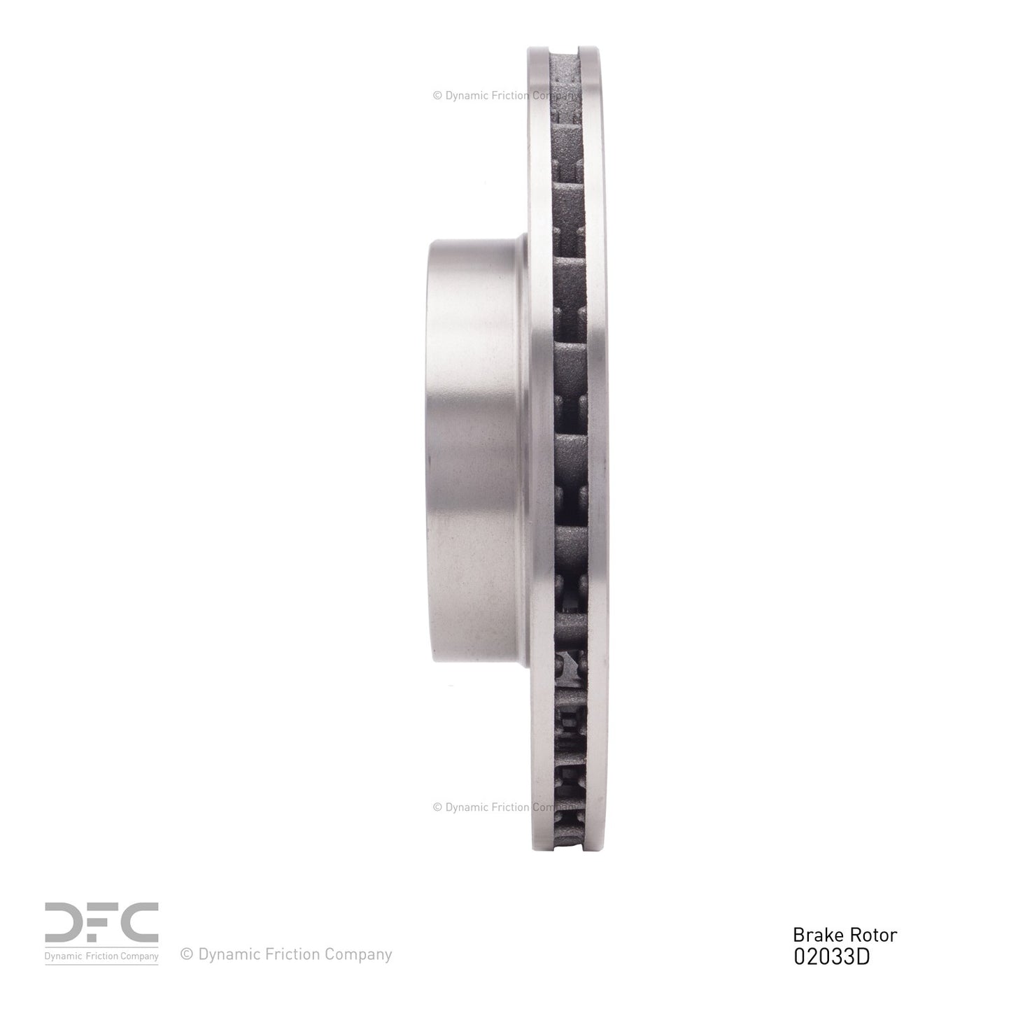 Dynamic Friction Company Disc Brake Rotor 620-02033D