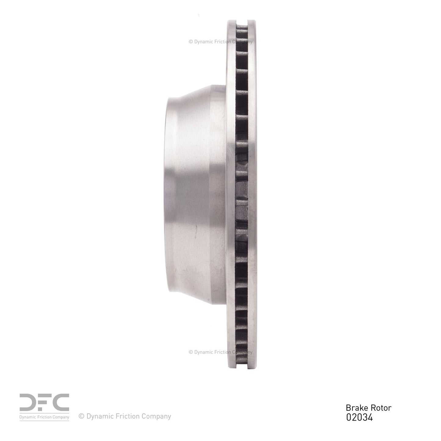 Dynamic Friction Company Disc Brake Rotor 620-02034