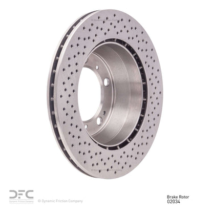Dynamic Friction Company Disc Brake Rotor 620-02034
