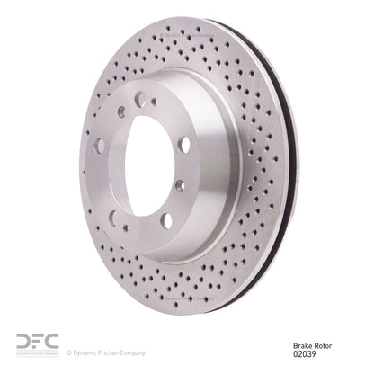 Dynamic Friction Company Disc Brake Rotor 620-02039