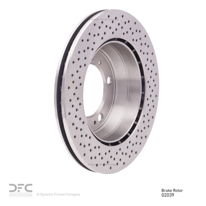 Dynamic Friction Company Disc Brake Rotor 620-02039