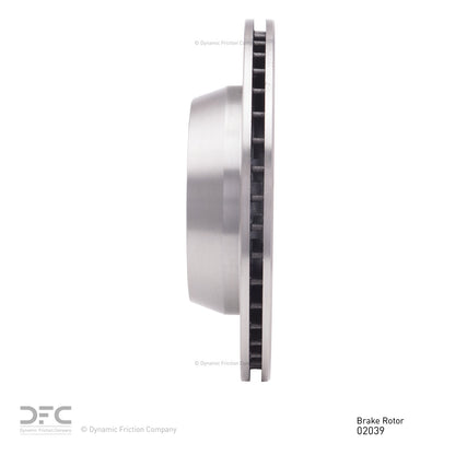 Dynamic Friction Company Disc Brake Rotor 620-02039