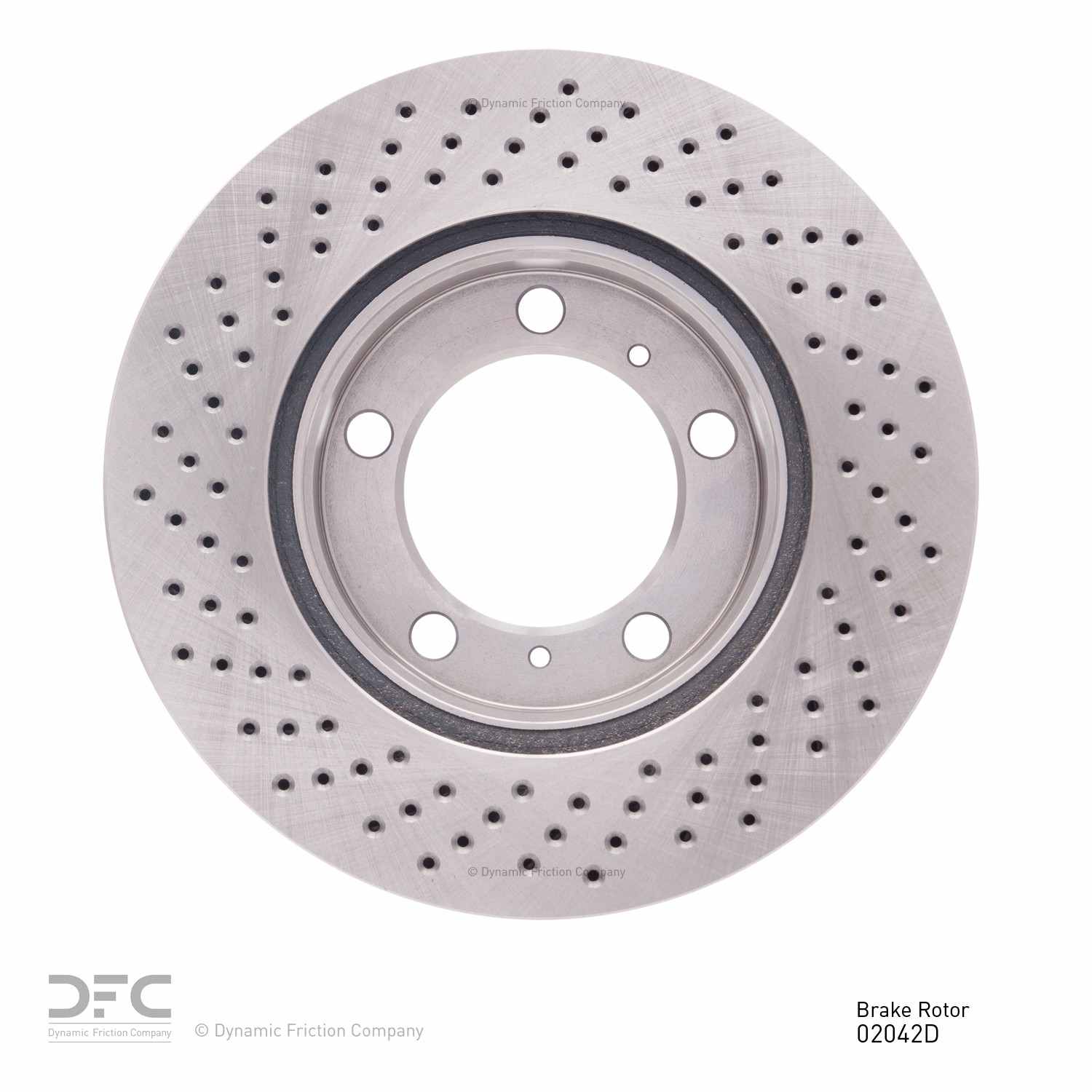 Dynamic Friction Company Disc Brake Rotor 620-02042D