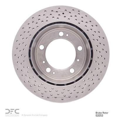 Dynamic Friction Company Disc Brake Rotor 620-02053