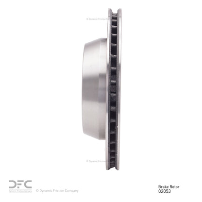 Dynamic Friction Company Disc Brake Rotor 620-02053