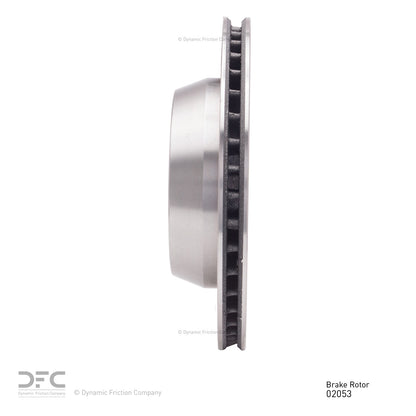 Dynamic Friction Company Disc Brake Rotor 620-02053