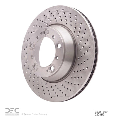 Dynamic Friction Company Disc Brake Rotor 620-02066D