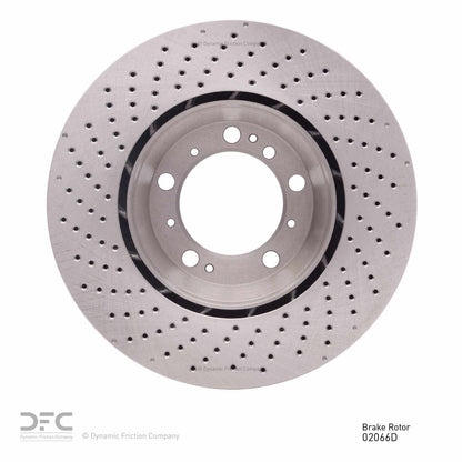 Dynamic Friction Company Disc Brake Rotor 620-02066D
