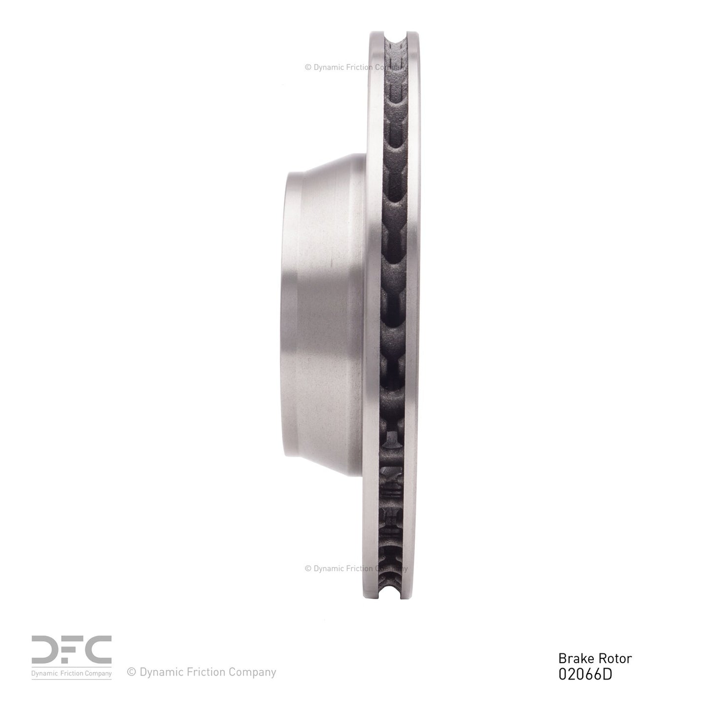 Dynamic Friction Company Disc Brake Rotor 620-02066D