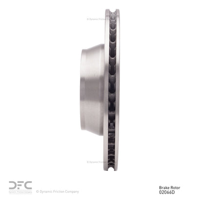 Dynamic Friction Company Disc Brake Rotor 620-02066D