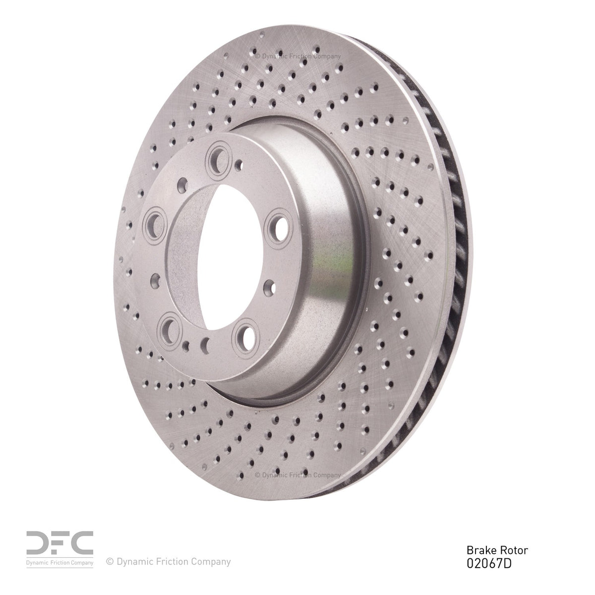 Dynamic Friction Company Disc Brake Rotor 620-02067D