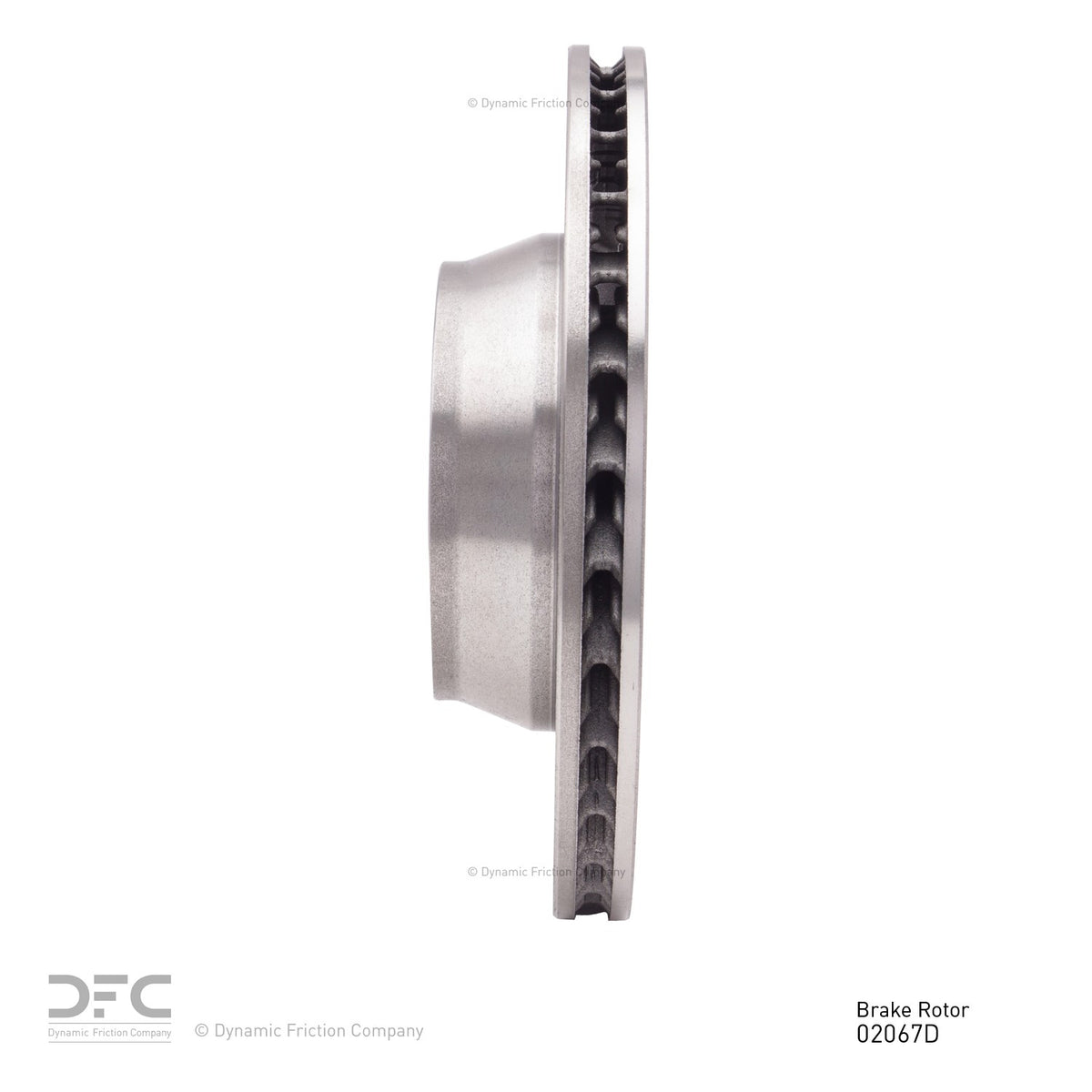 Dynamic Friction Company Disc Brake Rotor 620-02067D