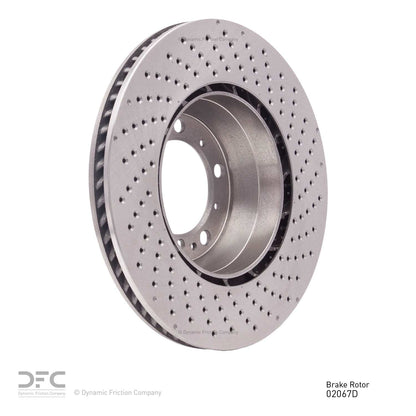 Dynamic Friction Company Disc Brake Rotor 620-02067D