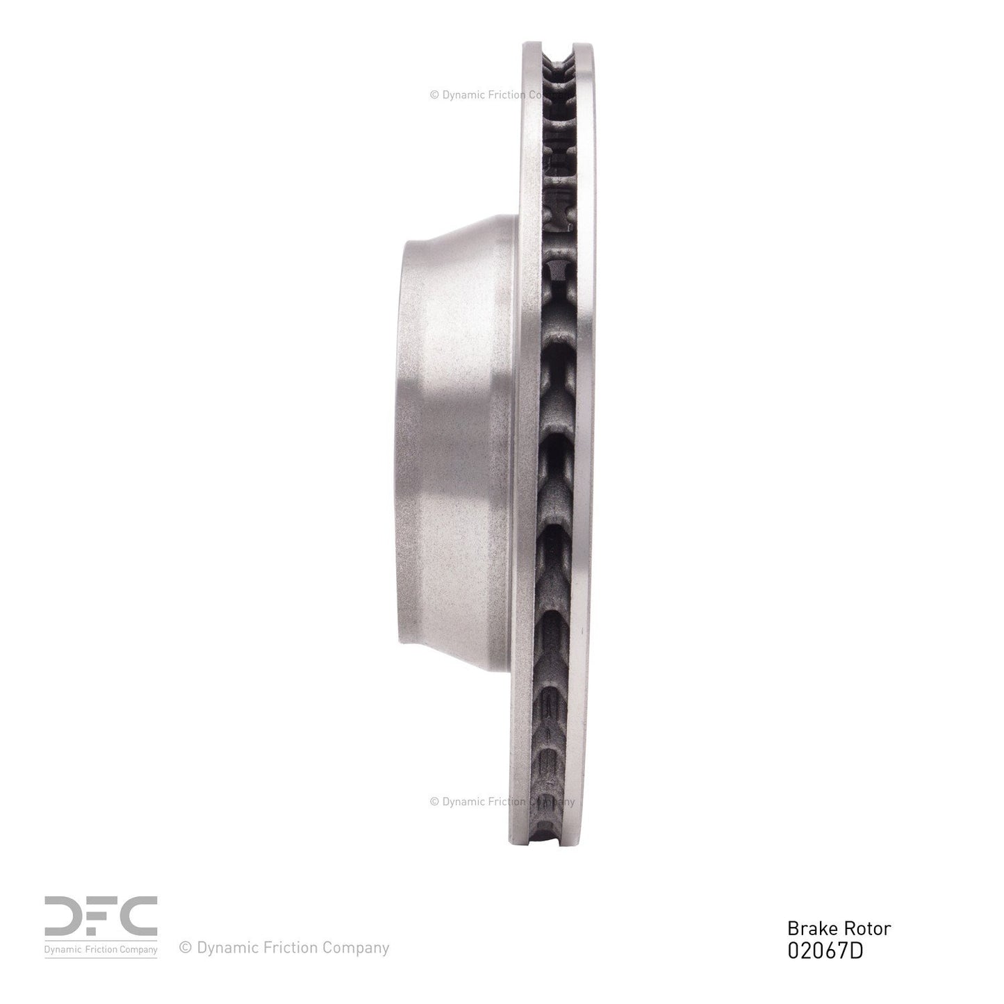 Dynamic Friction Company Disc Brake Rotor 620-02067D