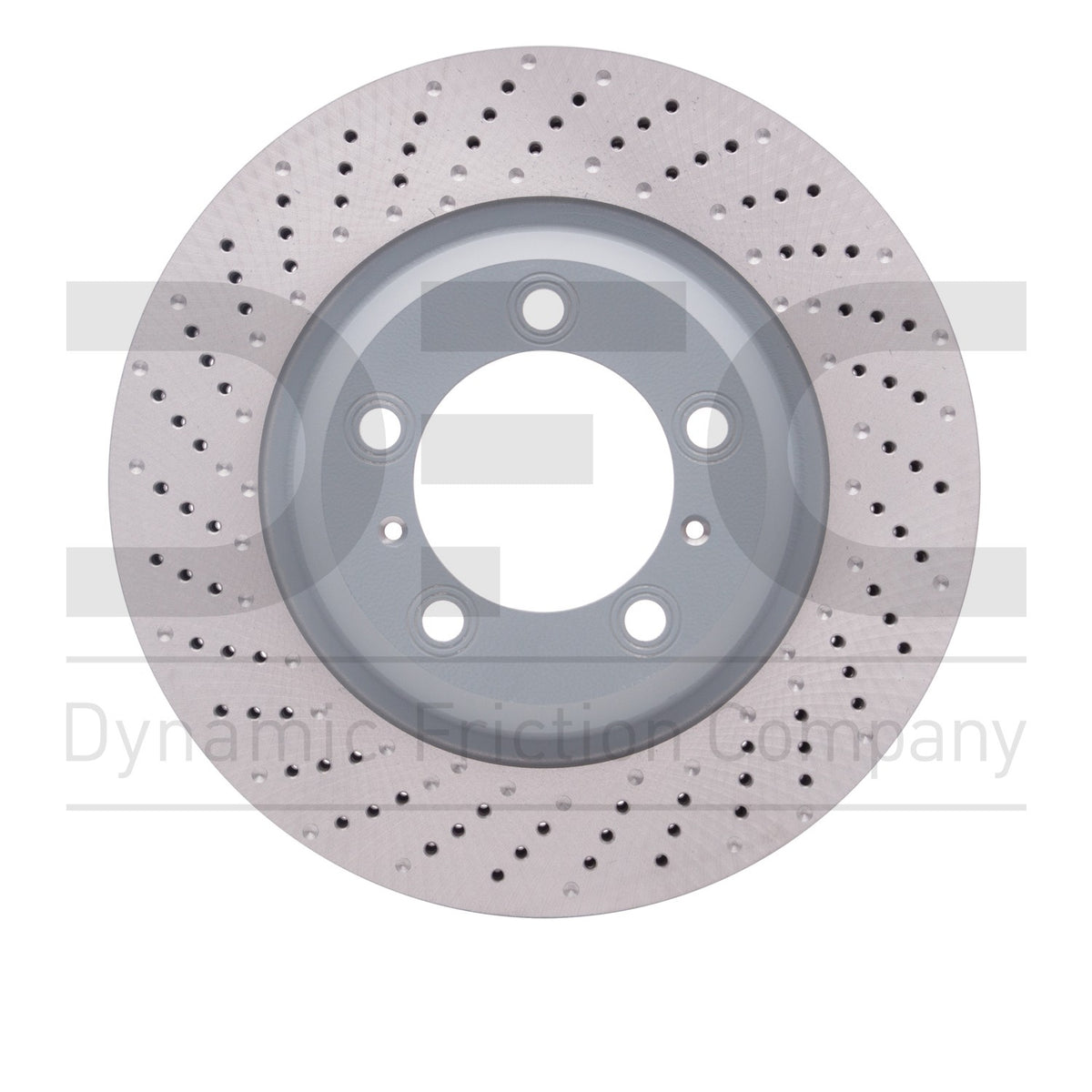 DFC 12-16 Porsche 911 Left Front Drilled Brake Rotor 620-02071D