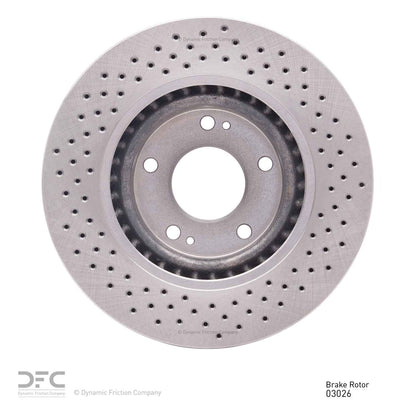 Dynamic Friction Company Disc Brake Rotor 620-03026