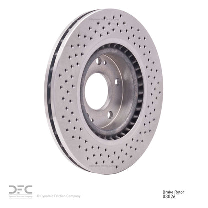 Dynamic Friction Company Disc Brake Rotor 620-03026