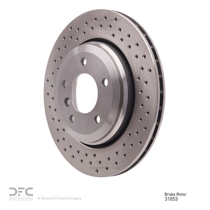 Dynamic Friction Company Disc Brake Rotor 620-31053