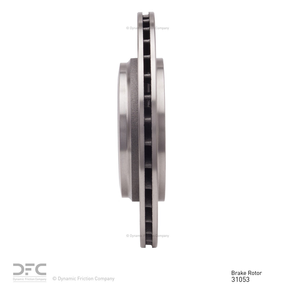 Dynamic Friction Company Disc Brake Rotor 620-31053