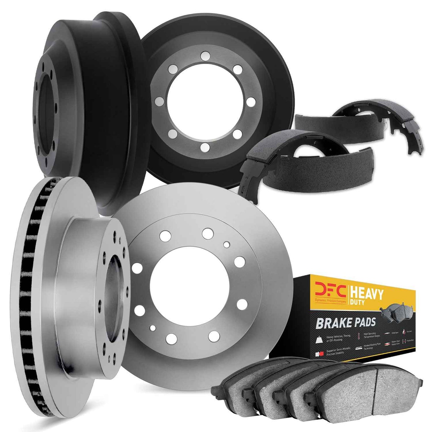 Dynamic Friction Company Disc Brake Kit 6204-48262