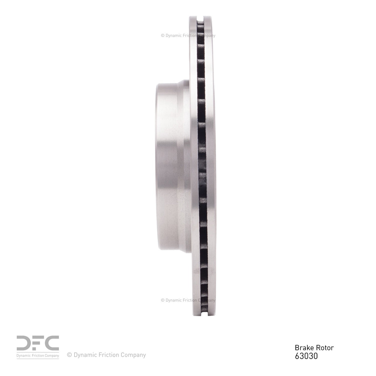 Dynamic Friction Company Disc Brake Rotor 620-63030