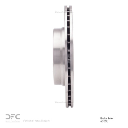 Dynamic Friction Company Disc Brake Rotor 620-63030